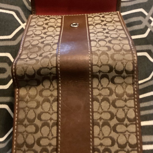 Coach Y2K Brown Tan Mini Purse with Matching Wallet - Picture 9 of 10